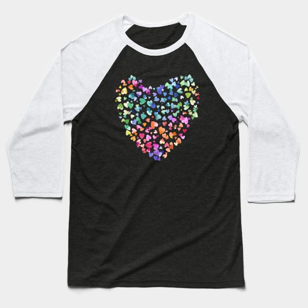 Valentine Baseball T-Shirt by ninoladesign